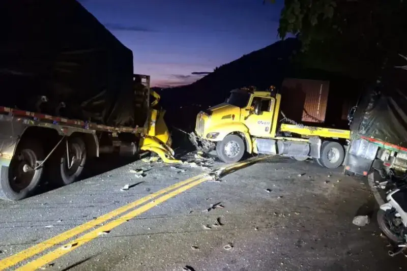 Accidente en vía Ibagué-Cajamarca deja herido