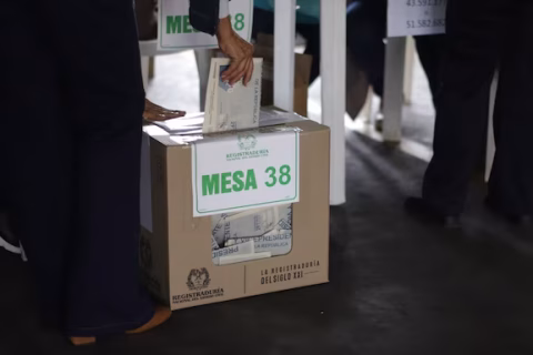 Definen tarjetón presidencial 2026 en Colombia