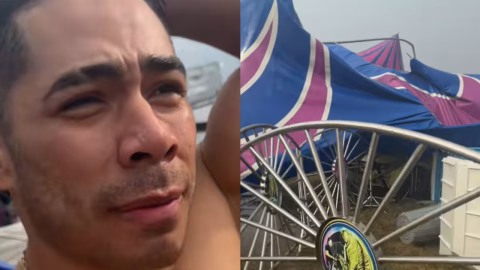 Tormenta causa pánico en Circo Gasca en Neiva