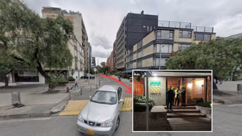 Tiroteo por robo de moto BMW en Bogotá
