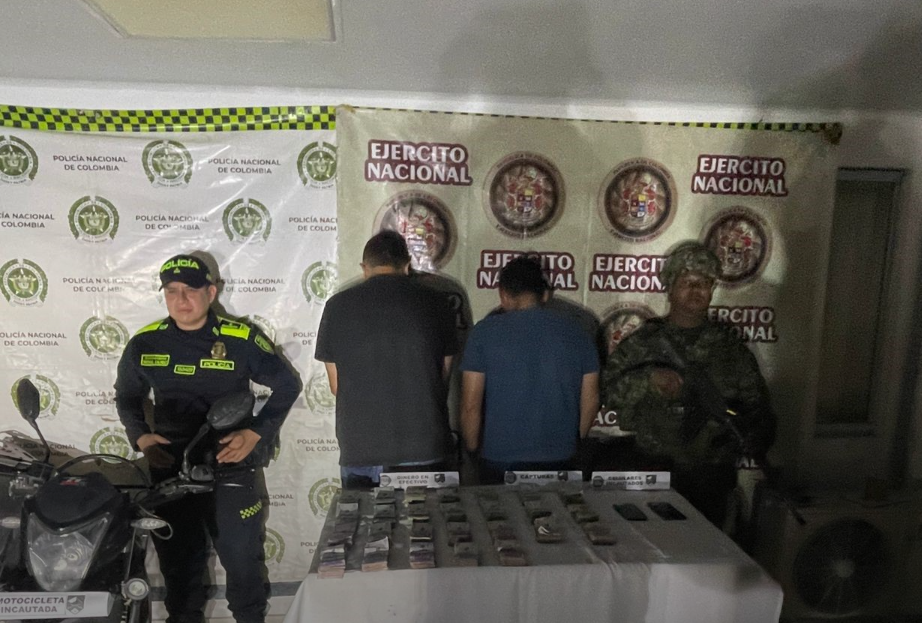 Incautan $200 millones por extorsión