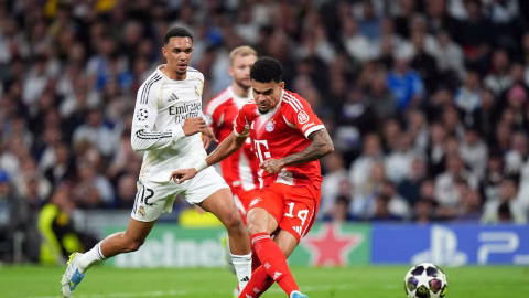 Gol de Luis Díaz al Real Madrid