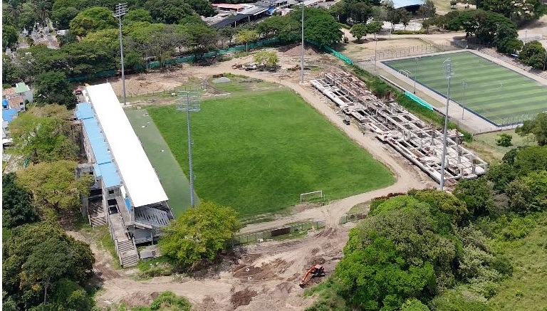 Adición para terminar estadio de Garzón