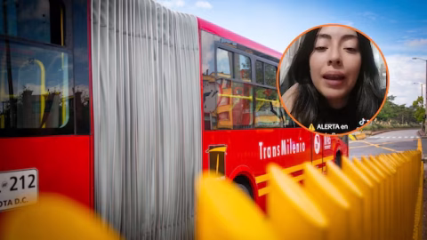 Denuncian presunto caso de droga en TransMilenio