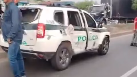 Explosión contra patrulla en Cúcuta deja herido
