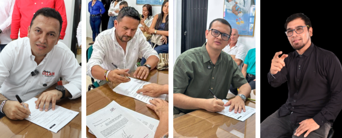 Cuatro candidatos por Alcaldía de Gigante