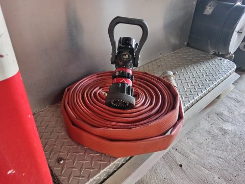 Robo a bomberos en plena emergencia