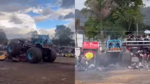 Tragedia en Monster Truck en Popayán