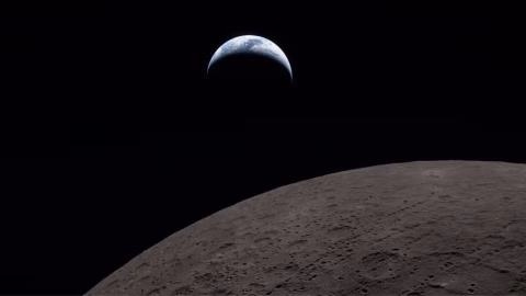 NASA reveló fotos inéditas de Artemis II