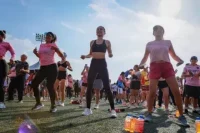 439 mujeres se suman a reto en Ibagué