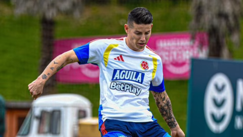 Colombia ya entrena para el Mundial