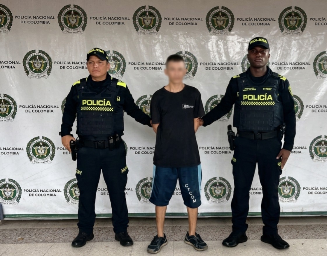 Capturan joven armado en Neiva