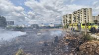 Bomberos controlan dos incendios forestales en el sur