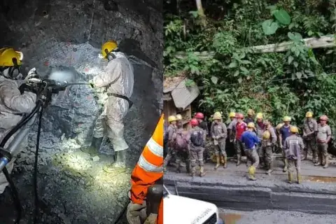 Dos muertos por accidente en mina del Tolima