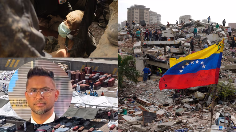 Drama en la morgue tras terremotos en Venezuela