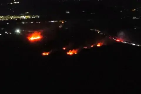 Controlan incendio en variante de Ibagué