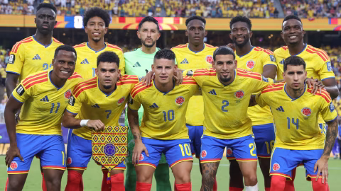 Titular de Colombia ante Suiza
