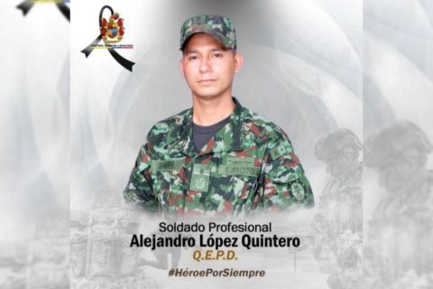 Soldado huilense murió en ataque con dron en el Cauca