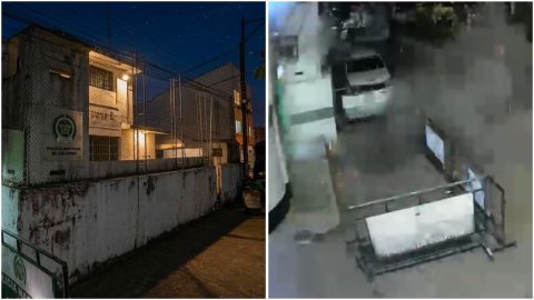 Atacan con explosivo la Estación de Policía de Íquira