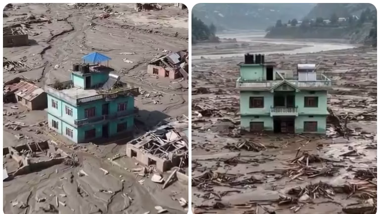 El secreto de la casa que sobrevivió a las inundaciones en Nepal