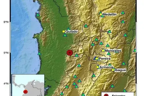 Nuevo temblor en San José del Palmar, Chocó este 12 de agosto