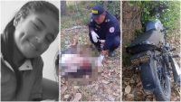 Investigan muerte de Damaris Medina al lado de una motocicleta