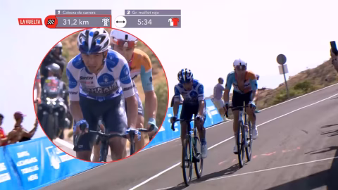 Santiago Buitrago fue 3.° en Calar Alto y domina la montaña
