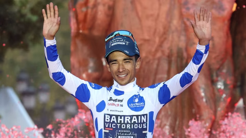 ¿Cuánto ganó Santiago Buitrago en la Vuelta a España 2026?