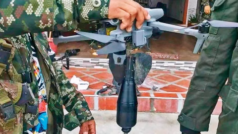 Atacan con explosivos estación de Policía en Río Sucio, Bolívar