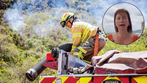 Cuatro incendios forestales activos en Tolima: Cunday es el más crítico