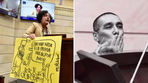 Caos en el Senado: Isabel Zuleta defendió a 'Matador' tras protesta
