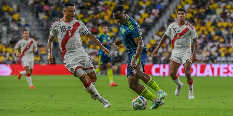 Colombia derrotó 2-0 a Perú en Miami con goles de debutantes