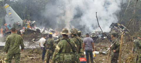 Revelan causa del accidente de avión Hércules de la FAC en Putumayo