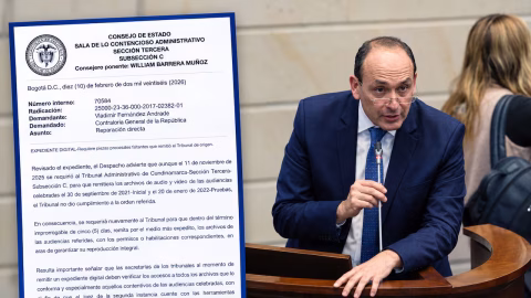 La millonaria demanda del magistrado Vladimir Fernández a la Contraloría