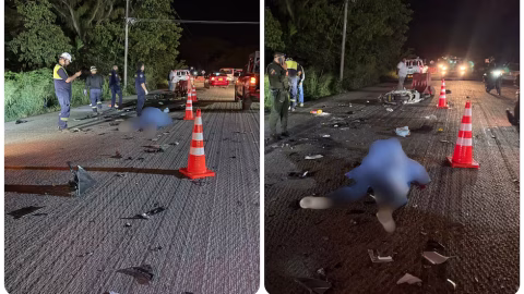 Tres personas mueren en accidente en la vía Palmaseca - El Cerrito
