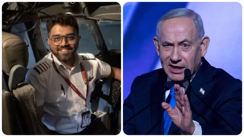 “Evitó otro 11-S”: Netanyahu elogia el heroísmo del piloto de FlyDubai