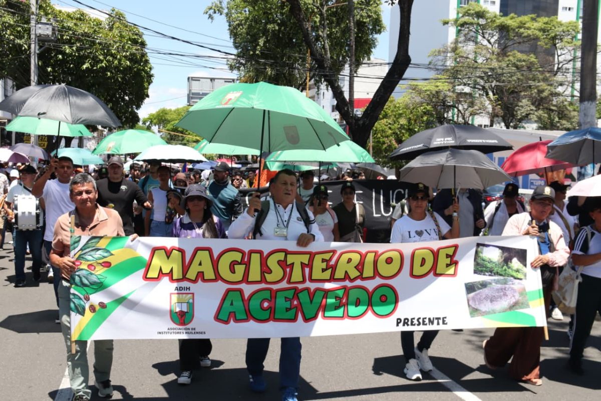 Neiva vivió su primera jornada de protestas contra De La Espriella