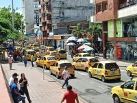 Taxistas en Neiva se movilizan contra el proyecto 'Por allá sí voy'
