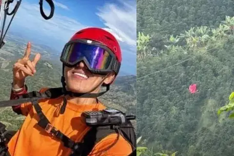 Tragedia en Ibagué: murió Stiven Castillo tras accidente de parapente